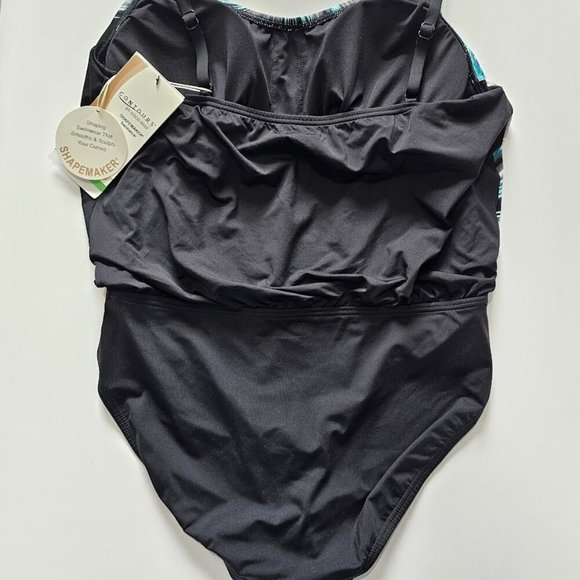 Coco Reef Contours Amaris Printed Tummy-Control One-Piece Swimsuit - Picture 8 of 10